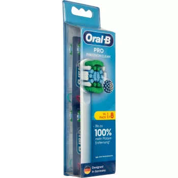 Ανταλλακτικές κεφαλές οδοντόβουρτσας Oral-B Sonic, συσκευασία 8 τεμ., μοντέλο 861073, Precis White