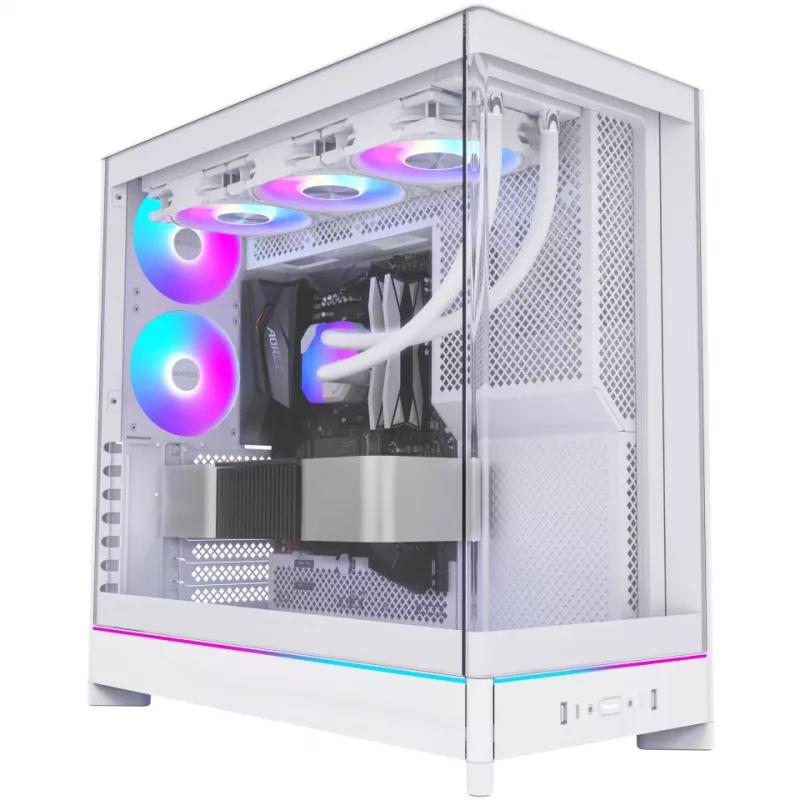 Κουτί PC Montech HS02 PRO Midi Tower λευκό
