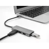 DeLOCK 63171 USB Hub 3.2 Gen 1 Type-A 5000 Mbit/s γκρι