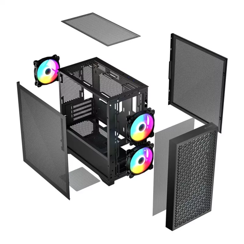 Logic DART PRO ARGB MINI USB-C Κουτί PC Μαύρο