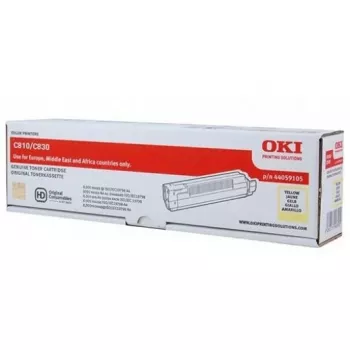 OKI Τόνερ κίτρινο για C810 και C830 8000 σελίδες