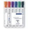 Μαρκαδόρος Staedtler Lumocolor Whiteboard 351 6 τεμ. στρογγυλή μύτη