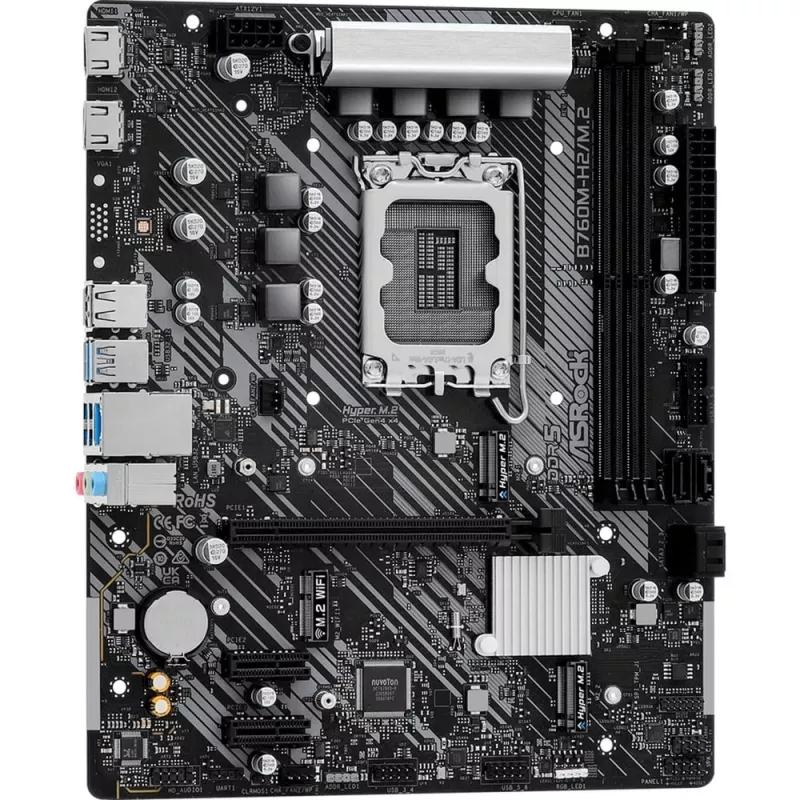 ASRock B760M-H2/M.2 DDR5 LGA1700 Micro-ATX Μητρική