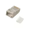 Extralink CAT6 FTP RJ45 Βύσμα 8P8C Βύσμα/Υποδοχή Διαφανές