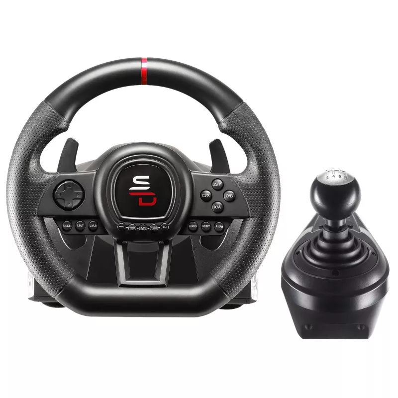 Τιμόνι + πεντάλ + Joystick Subsonic SA5658 μαύρο USB για PlayStation 4 Xbox One