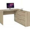Topeshop BIURKO PLUS SONOMA γραφείο υπολογιστή χρώμα δρυς