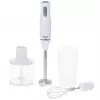 Adler AD 4620 σετ μπλέντερ χειρός, 800 W, 2 ταχύτητες, κόπτης 450 ml, δοχείο 750 ml, αυγοδάρτης, λευκό