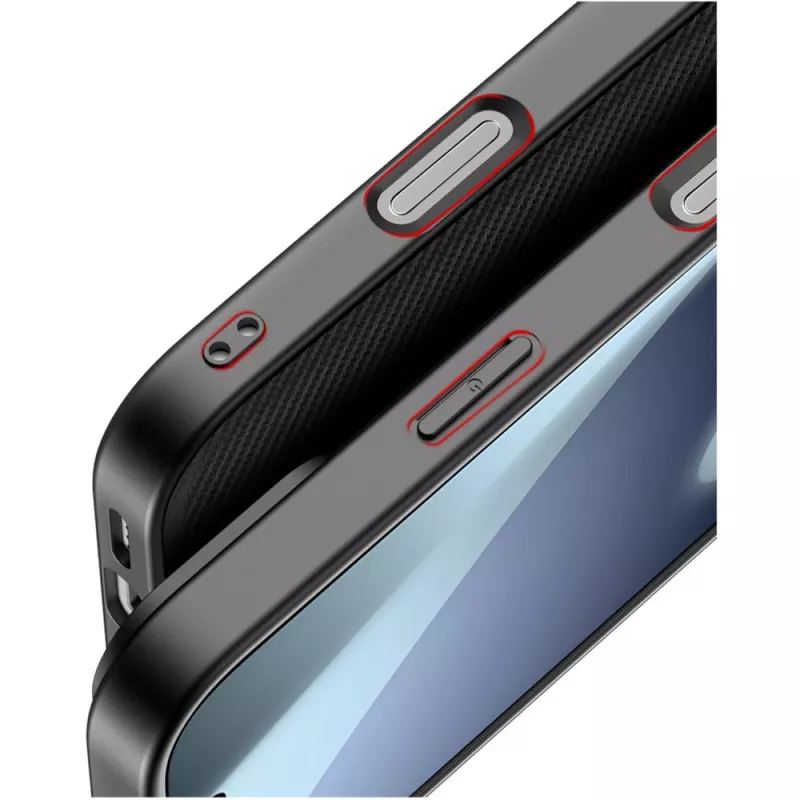 Nevox StyleShell NYLO 2528 Θήκη για iPhone 17 Pro, Μαύρο