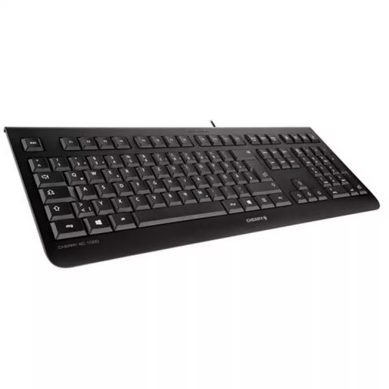 CHERRY KC 1000 Πληκτρολόγιο Γραφείου USB QWERTY Ισπανικό Μαύρο