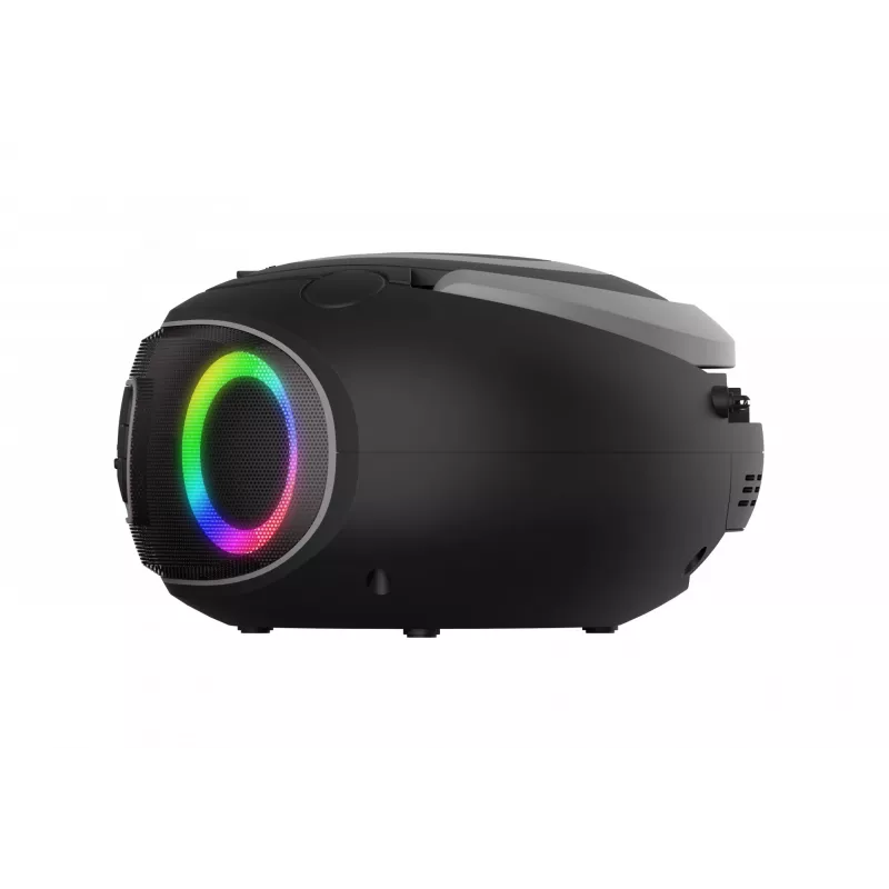 Denver TDB-212GR DAB+ boombox με συσκευή αναπαραγωγής CD, DAB+/FM, Bluetooth, USB, AUX, γκρι