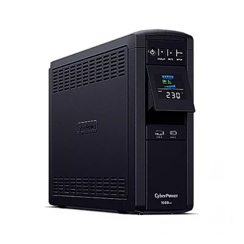 CyberPower CP1600EIPFCLCD Αδιάλειπτη παροχή ισχύος (UPS) Line-Interactive 1,6 kVA 1000 W 6 έξοδοι AC