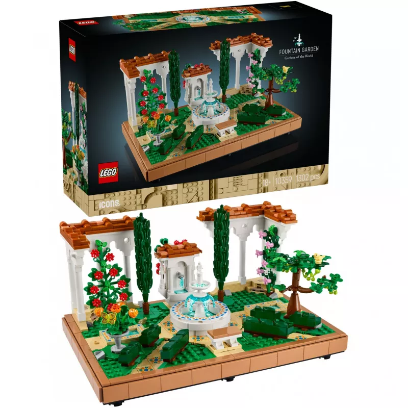 LEGO ICONS 10359 Κήπος με Σιντριβάνι