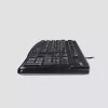 Logitech Desktop MK120 Combo, μαύρο, ενσύρματο, ελβετικό layout, 920-002504