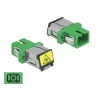 Οπτικός ζεύκτης DeLOCK 86887 SC Simplex υποδοχή θηλυκή σε SC Simplex υποδοχή θηλυκή
