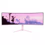 Curved οθόνη Arozzi Nova 49” (124,5 cm) Dual QHD 5120×1440 LED VA 32:9 4 ms ροζ