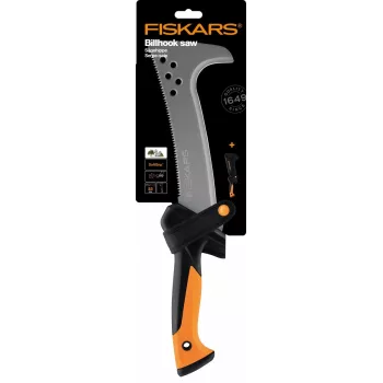 Fiskars 1051233 Χειροπρίονο Σιδηροπρίονο 23 cm Μαύρο, Πορτοκαλί, Ασημί