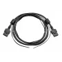 Καλώδιο τροφοδοσίας Eaton EBMCBL48 2 m υποδοχή C14 Μαύρο
