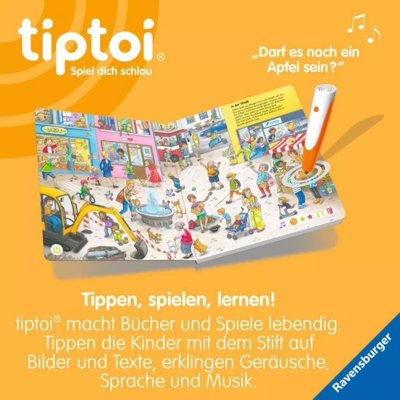 tiptoi Mein Wimmelbuch, εκπαιδευτικό βιβλίο
