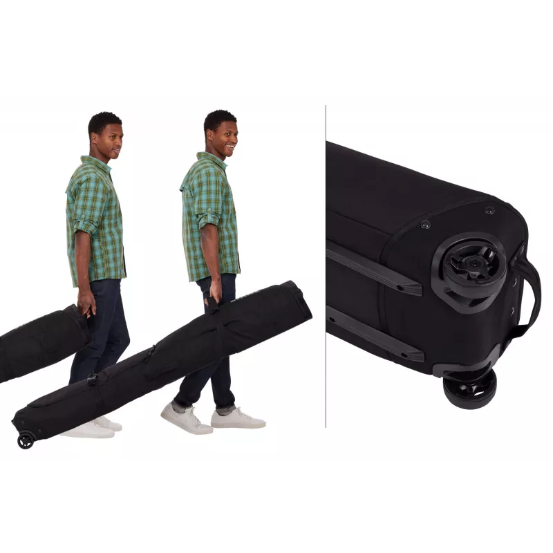 Thule 5176 Roundtrip τσάντα snowboard με ροδάκια 165 cm μαύρη