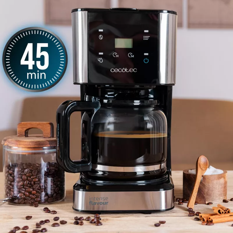 Cecotec 272 12 φλιτζάνια/1,5 L Μαύρο