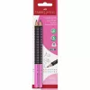Μολύβι FABER-CASTELL Jumbo Grip Two Tone 2xBS BK
