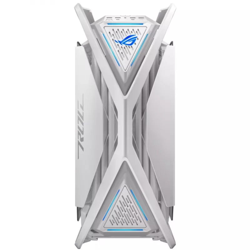 ASUS ROG GR701 Hyperion White, PC, Λευκό, ATX, EATX, micro ATX, Mini-ITX, Αλουμίνιο, Multi, Front
