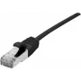 Καλώδιο δικτύωσης Dexlan 858735 0,3 m Cat6a S/FTP μαύρο