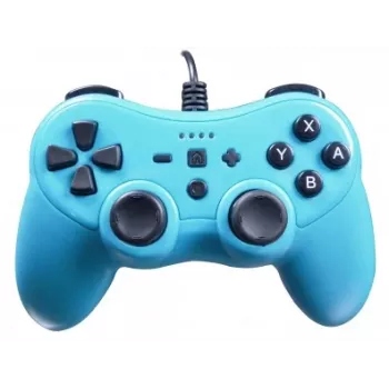 Ενσύρματο χειριστήριο SUBSONIC SA5488-1 Neon Blue — για Nintendo Switch, ενσύρματη σύνδεση