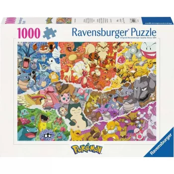 Puzzle Ravensburger Colour puzzle 1000 τεμάχια (12000832) — Cartoons, πλάτος 700 mm, συνιστώμενη ηλικία 14+