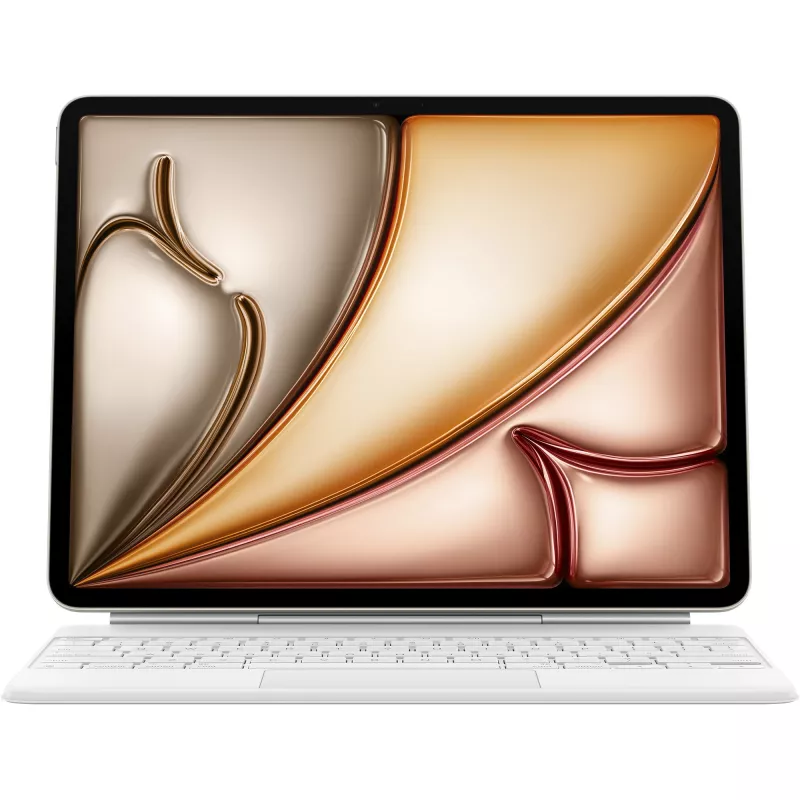 Apple Magic Keyboard QWERTY US English λευκό Trackpad