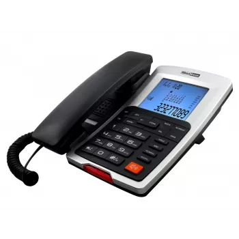 Maxcom ενσύρματο τηλέφωνο γραφείου, μαύρο