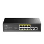 Cudy FS1010P διακόπτης δικτύου Fast Ethernet (10/100) Power over Ethernet (PoE) μαύρο