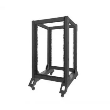 Lanberg Open Rack 19 18u 600x800 μαύρο Lanberg