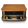 Πικάπ ήχου με ιμάντα Lenco TCD-2551WD Wood – Bluetooth, CD, κασέτα, AM/FM, κωδικοποίηση USB, 33/45/78 σ.α.λ.