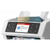 Safescan 2850 μετρητής χαρτονομισμάτων με ανίχνευση πλαστών (UV, μαγνητικό, μέγεθος), 1500 χαρτονομίσματα/λεπτό, οθόνη αφής, λευκό