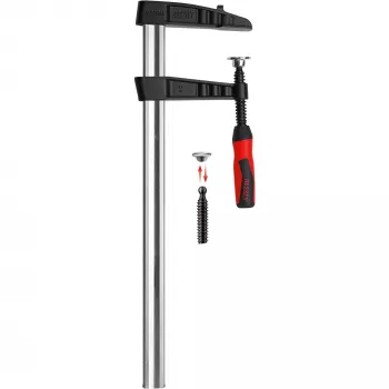 Μέγγενη F BESSEY TGK100-2K 100 cm αλουμίνιο μαύρο κόκκινο