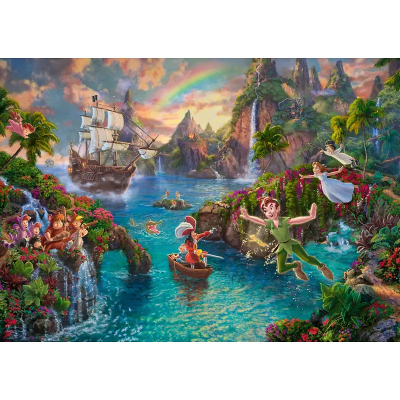 Παζλ Schmidt Spiele Disney Peter Pan 1000 τεμ. Cartoons