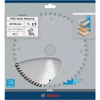 Δίσκοι δισκοπρίονου Bosch Multi Material