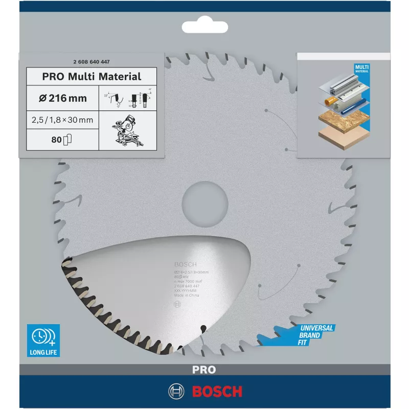 Δίσκοι δισκοπρίονου Bosch Multi Material