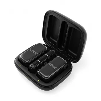 Ασύρματο σύστημα μικροφώνου Rode Wireless Micro Lightning — omnidirectional, 48 kHz, 24-Bit, 100 m εμβέλεια, 7 h μπαταρία