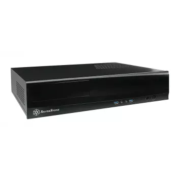 SilverStone MILO ML03 - Desktop - Micro-ATX - χωρίς τροφοδοτικό (ATX / PS/2) - μαύρο - USB/Audio (SST-ML03B-R)