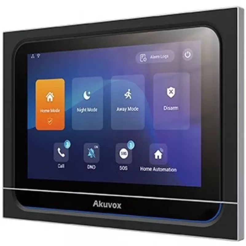 Κεντρική μονάδα ελέγχου Smart Home Akuvox X933H Μαύρο Οθόνη αφής 7 ιντσών