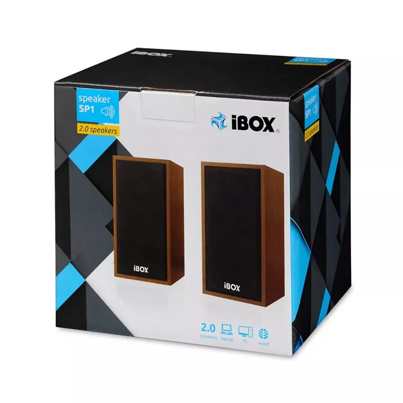 Ηχείο IBOX IGLSP1 ενσύρματο 2.0 επιτραπέζιο ηχείο 10 W Cherry