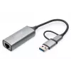 Προσαρμογέας USB Type-C Gigabit Ethernet Digitus DN-3028