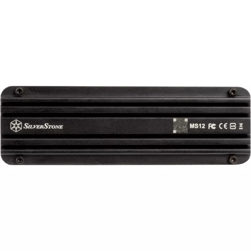 Θήκη SSD Silverstone MS12 μαύρο M.2