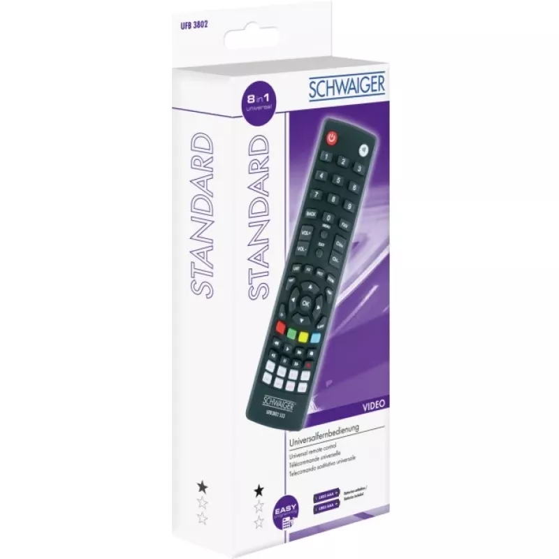 Universal τηλεχειριστήριο Schwaiger UFB3802533
