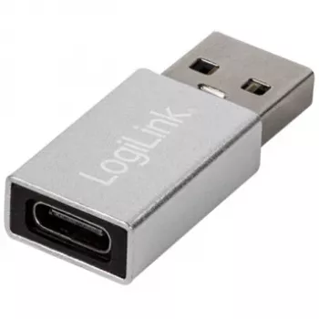 LogiLink AU0056 USB 3.2 Gen 1 Προσαρμογέας USB Type-C υποδοχή θηλυκή Ασημί