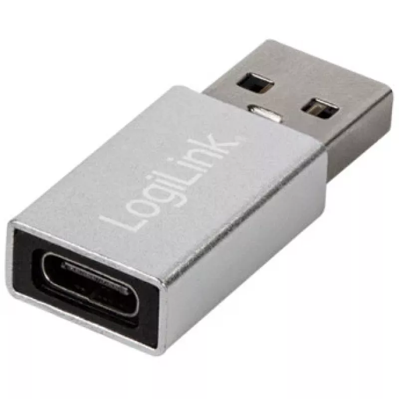 LogiLink AU0056 USB 3.2 Gen 1 Προσαρμογέας USB Type-C υποδοχή θηλυκή Ασημί