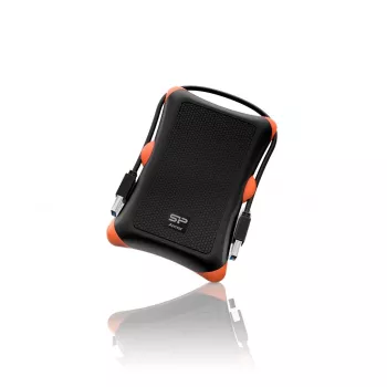 Εξωτερικός σκληρός δίσκος HDD Silicon Power Armor A30 (1TB; 2.5 ; USB 3.2; 5400 obr/min; Orange-Black; SP010TBPHDA30S3K)