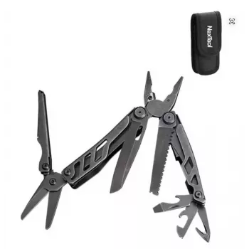 Πολυεργαλείο Nextool Mini FLAGSHIP NE20122 — 10-in-1 συμπαγές πολυεργαλείο ανοξείδωτου ατσαλιού, μαύρο, 67×27×17 mm, 83 g